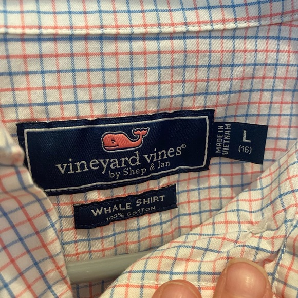 Vineyard Vines Boys Checkered Shirt - Multicolor - Picture 2 of 3